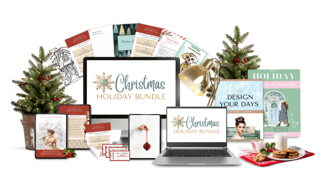 2024 Home Planner and Holiday Bundle Success Charmed Home Living